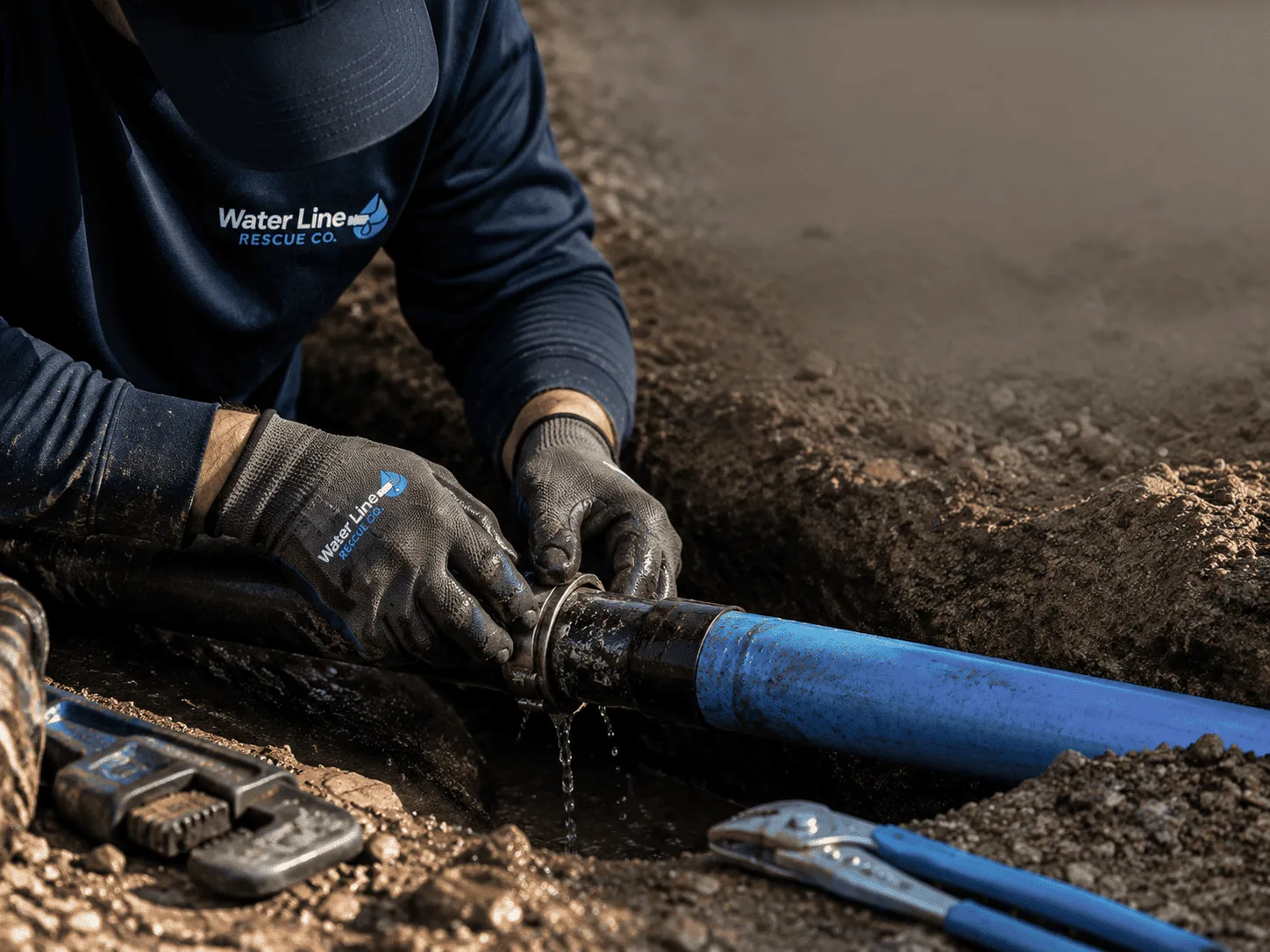 Why choose Water Line Repair in Pretty Prairie, KS